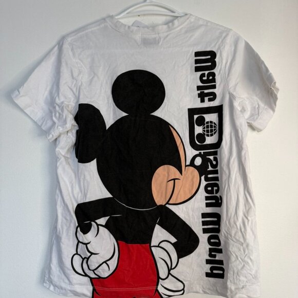 Disney Mickey Mouse Walt Disney World Graphic Tee White Size XS - Picture 4 of 6